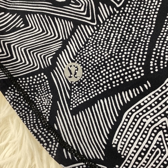 Lululemon Sculpt Tank Dottie Tribe White Black / Black - Picture 5 of 5
